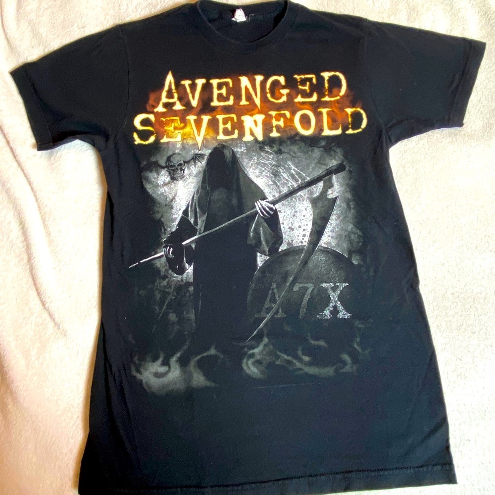 Avenged Sevenfold concert t-shirt